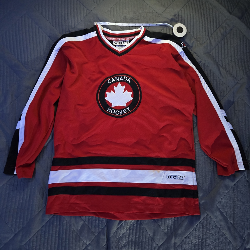 CCM Canada Hockey Jersey Red and Black